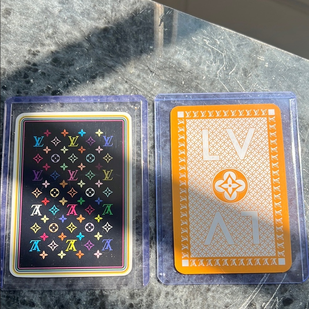 Louis Vuitton Multicolor Monogram Card Set